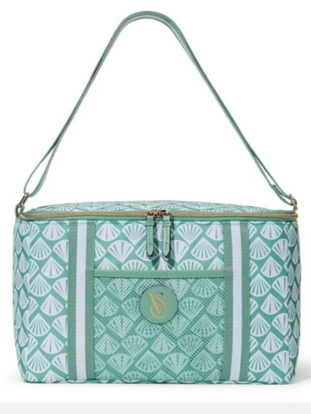 Victoria's secret insulated beach swim cooler tote Beach bag SEASHELLS